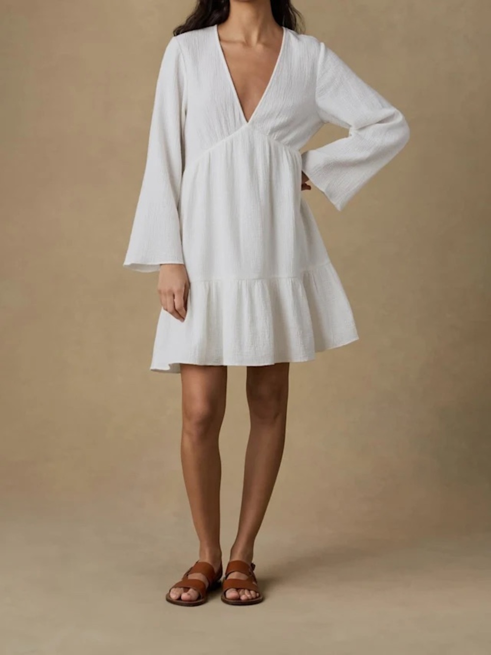 Faherty Oceana Dune Cotton Dress